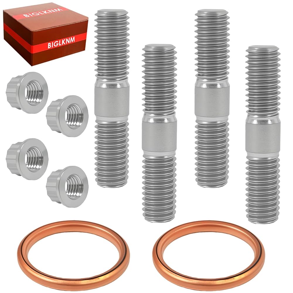 Amazon.com: BIGLKNM 400EX Titanium Studs Head Bolt & Gaskets
